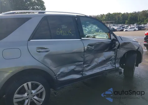 2013 Mercedes-Benz Ml 350 4Matic из США, поврежденный, VIN 4JGDA5HB1DA248898